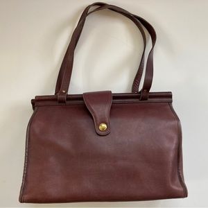 Vintage Coach handbag. 16” wide x 11” high x 5.5” deep